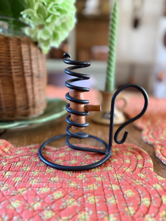 Wrought Iron Courting Candle