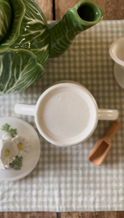 Daisy Sugar Dish and Creamer Set